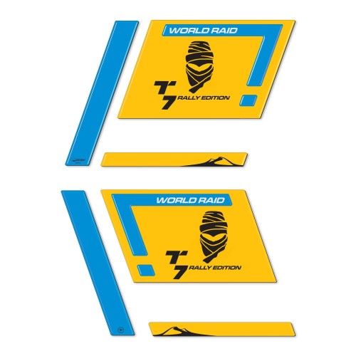                                             Pegatinas 3D Bolsas de Protección Lateral compatibles con Yamaha Tenere 700 Rally
                                          