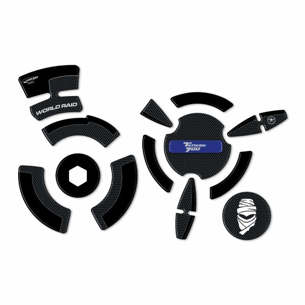 Kit adhesivos 3D protectores de cárter compatibles con Yamaha Tenere 700 2022