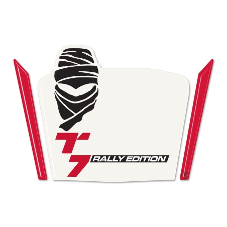 Pegatinas 3D Protector de parabrisas de moto compatible con Yamaha Tenere 700 Rally Edition 2022