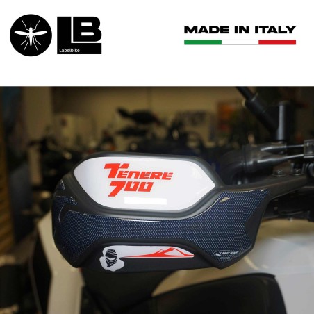 Pegatinas 3D Guardamanos compatibles con Yamaha Tenere 700 Rally Edition 2022