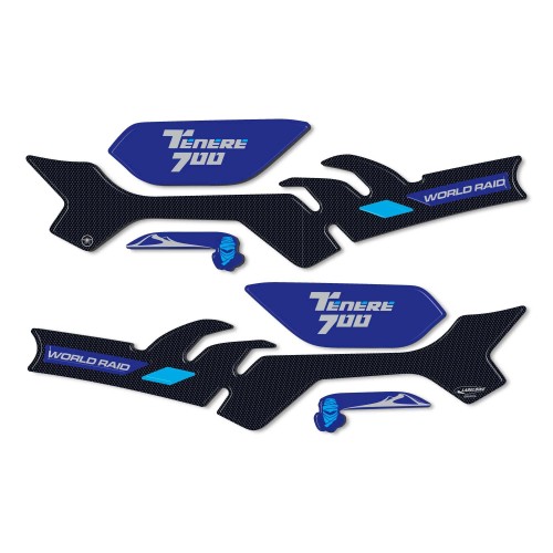                                             Pegatinas de gel de resina 3D Protectores de guardamanos 3D compatibles con Yamaha Tenere 700 2022
                                          