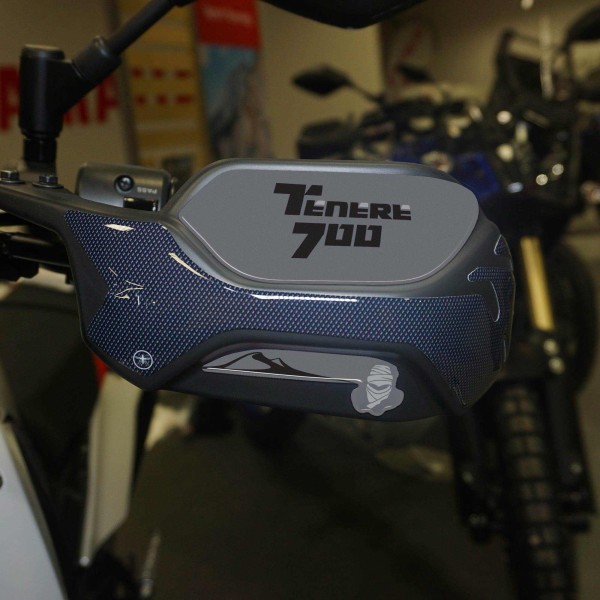 Adesivi resina gel 3D Protezioni Paramani compatibili con Yamaha Tenere 700 2022