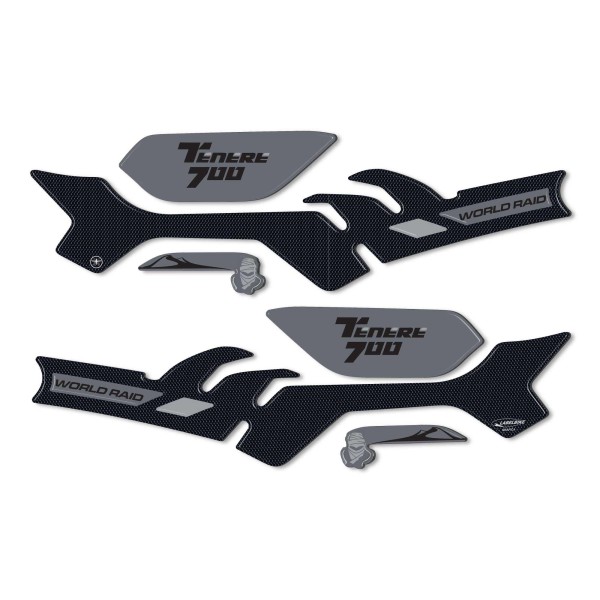 Pegatinas de gel de resina 3D Protectores de guardamanos 3D compatibles con Yamaha Tenere 700 2022