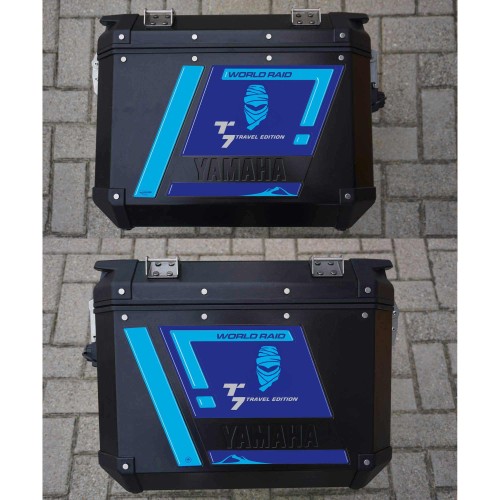                             Pegatinas de gel de resina 3D Bolsas laterales de moto compatibles con Yamaha Tenere 700 2022
                          