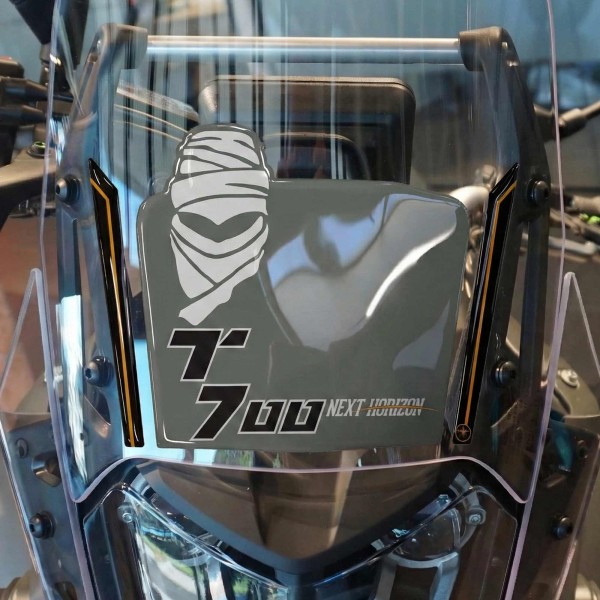 Adesivo protezione cupolino moto Gel 3D compatibile con Yamaha Tenere 700 2023
