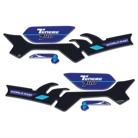 Stickers de protection en gel 3D compatibles avec Yamaha Tenere 700 2023