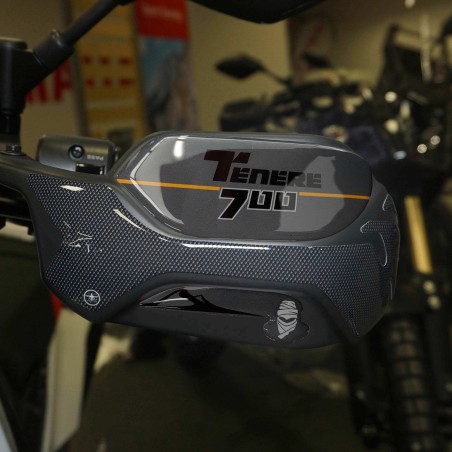 3D Resin Gel Handschutz Aufkleber kompatibel mit Yamaha Tenere 700 2023