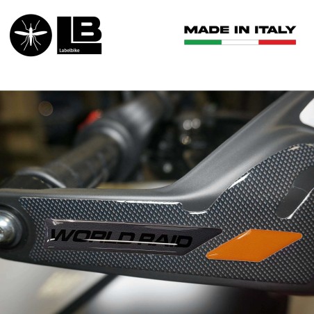 3D Resin Gel Handguard Protector Stickers compatible with Yamaha Tenere 700 2023