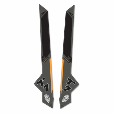 3D Gel Stickers Protecteurs de potence moto compatibles avec Yamaha Tenere 700 2023