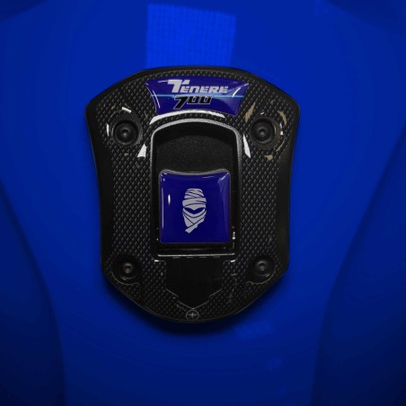 Protector de tapón de depósito adhesivo 3D compatible con Yamaha Tenere 700 2023