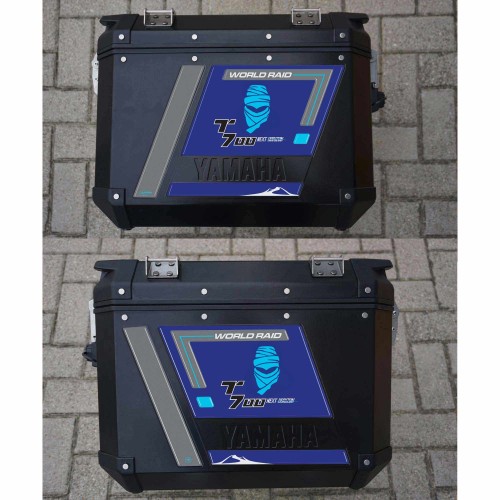                             Pegatinas 3D resina gel moto bolsas laterales compatibles con Yamaha Tenere 700 2023
                          