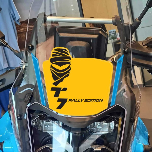 Adesivo 3D Protezione Cupolino moto compatibile con Yamaha Tenere 700 Rally 2025