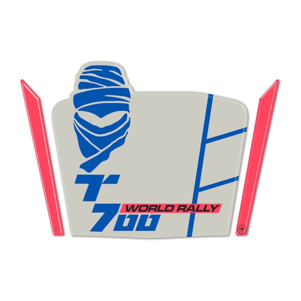 Pegatina 3D Protección Parabrisas compatible con Yamaha Tenere 700 World Rally