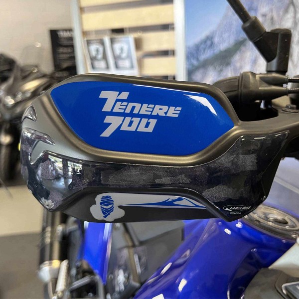Pegatinas Guardamanos moto compatible con Yamaha Tenere 700 World Rally