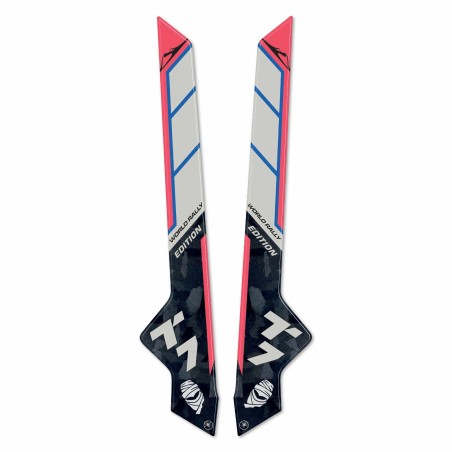 Pegatinas Protectores de potencia de moto compatibles con Yamaha Tenere 700 World Rally