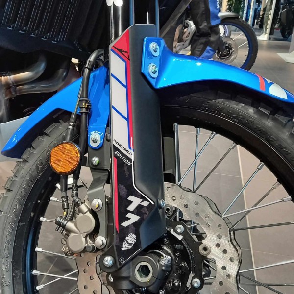 Stickers Motorcycle stem protectors compatible with Yamaha Tenere 700 World Rally