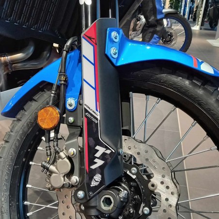 Pegatinas Protectores de potencia de moto compatibles con Yamaha Tenere 700 World Rally