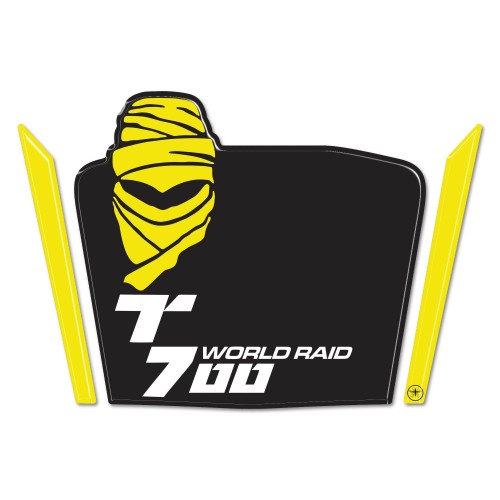                                             Aufkleber 3D Motorrad Windschutzscheibenschutz kompatibel mit Yamaha Tenere 700 World Raid
                                          