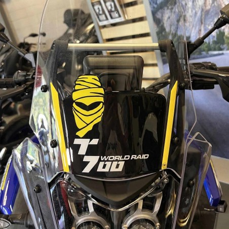 Pegatinas 3D Protector de parabrisas de moto compatible con Yamaha Tenere 700 World Raid