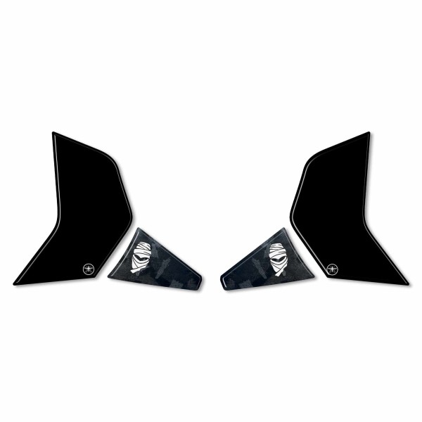 Adesivi 3D Protezioni Deflettori compatibili con Yamaha Tenere 700 World Raid