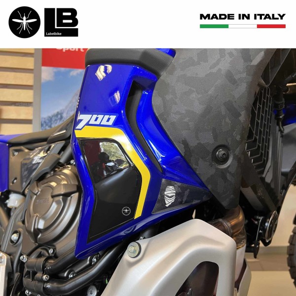 Adesivi 3D Protezioni Deflettori compatibili con Yamaha Tenere 700 World Raid