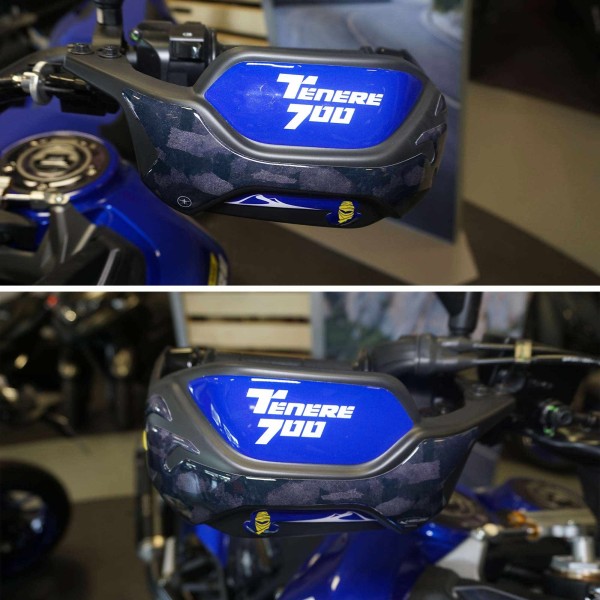 Stickers 3D Handguards motorbike compatible with Yamaha Tenere 700 World Raid