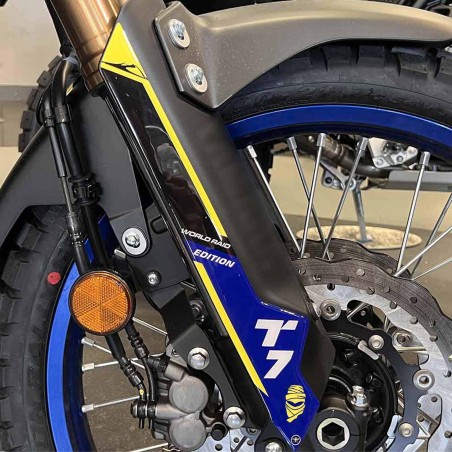 3D Seatpost Protector Stickers compatible with Yamaha Tenere 700 World Raid