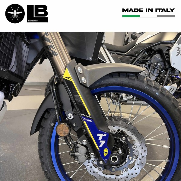 Adesivi 3D Protezioni Parasteli compatibili con Yamaha Tenere 700 World Raid