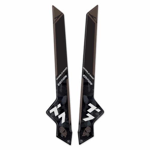                                             Protège volant adhésif compatible avec Yamaha Tenere 700 World Raid - Noir
                                          