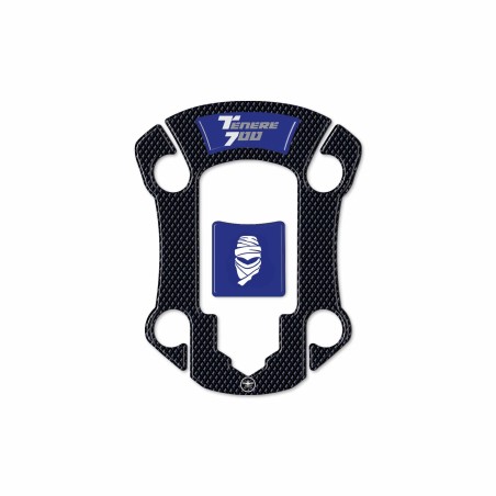 Adhesive 3D Tank cap protection sticker compatible with Yamaha Tenere 700 from 2019
