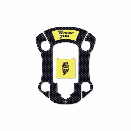 Adesivo 3D Protezione Tappo Serbatoio compatibile con Yamaha Tenere 700 dal 2019