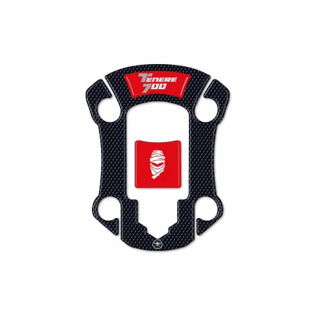 Pegatina adhesiva 3D de protección del tapón del depósito compatible con Yamaha Tenere 700 a partir de 2019