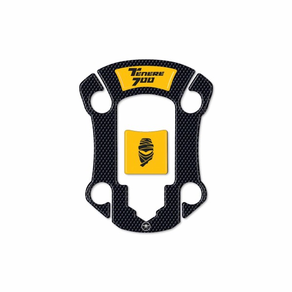 Adesivo 3D Protezione Tappo Serbatoio compatibile con Yamaha Tenere 700 dal 2019