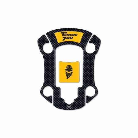 Pegatina adhesiva 3D de protección del tapón del depósito compatible con Yamaha Tenere 700 a partir de 2019
