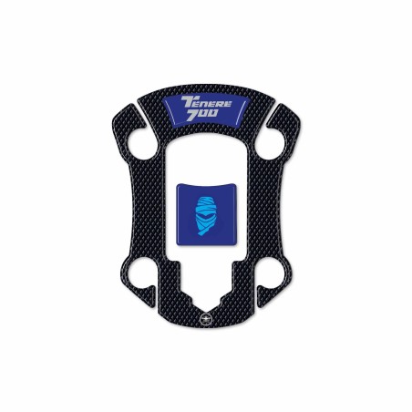 Adhesive 3D Tank cap protection sticker compatible with Yamaha Tenere 700 from 2019