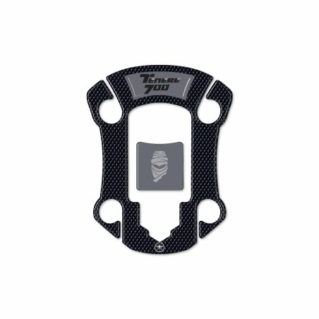 Pegatina adhesiva 3D de protección del tapón del depósito compatible con Yamaha Tenere 700 a partir de 2019