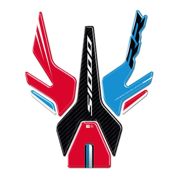 Protège réservoir adhésif 3D compatible avec Bmw S1000RR 2009-2026