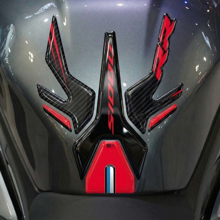 Motorrad 3D Klebetankschutz kompatibel mit Bmw S1000RR 2009-2026