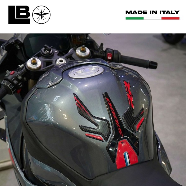 Motorrad 3D Klebetankschutz kompatibel mit Bmw S1000RR 2009-2026