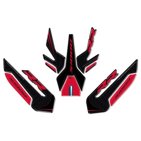 Kit Pegatinas Depósito 3D Protección Moto compatible con Bmw S1000RR 2009-2026