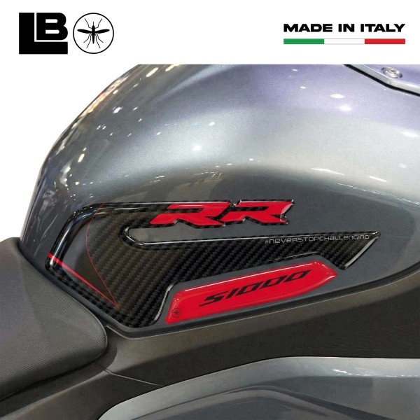 Kit Serbatoio Adesivi 3D Protezione moto compatibile con Bmw S1000RR 2009-2026