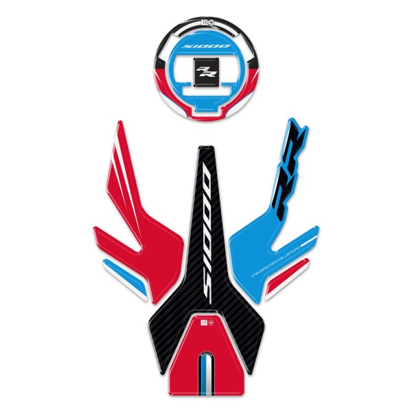 Kit de pegatinas 3D protector de depósito de moto compatible con Bmw S1000RR 2009-2026