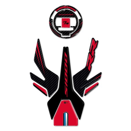 Kit de pegatinas 3D protector de depósito de moto compatible con Bmw S1000RR 2009-2026