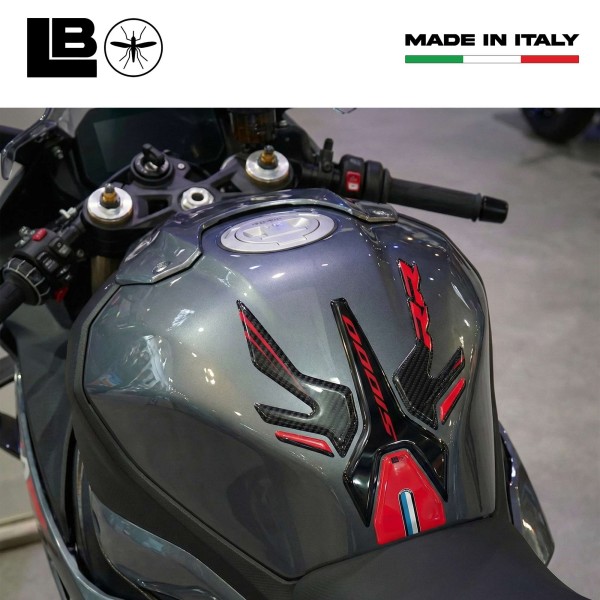 Kit de pegatinas 3D protector de depósito de moto compatible con Bmw S1000RR 2009-2026