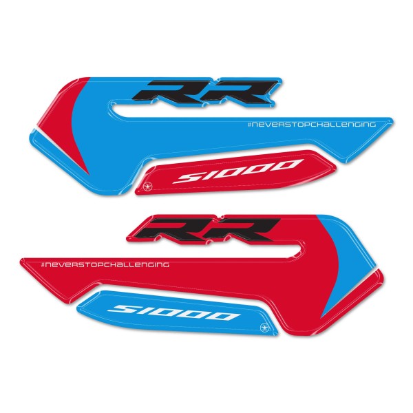 Stickers Protections latérales de réservoir de moto compatibles avec Bmw S1000RR 2009-2026