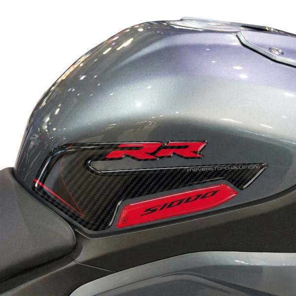 Pegatinas Protectores laterales depósito moto compatibles con Bmw S1000RR 2009-2026