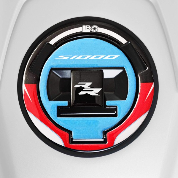 Protezione Tappo serbatoio moto adesivo 3D compatibile con Bmw S1000RR 2009-2026