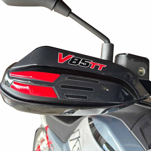 Adesivi resina 3D Protezioni Paramani compatibili con Moto Guzzi V85TT 2024-2026