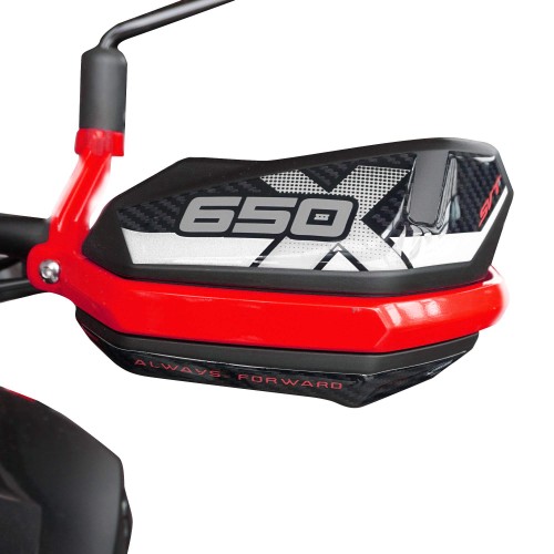 Guardamanos moto 3D Gel pegatinas compatibles con QJ Motor SVT650X 2026