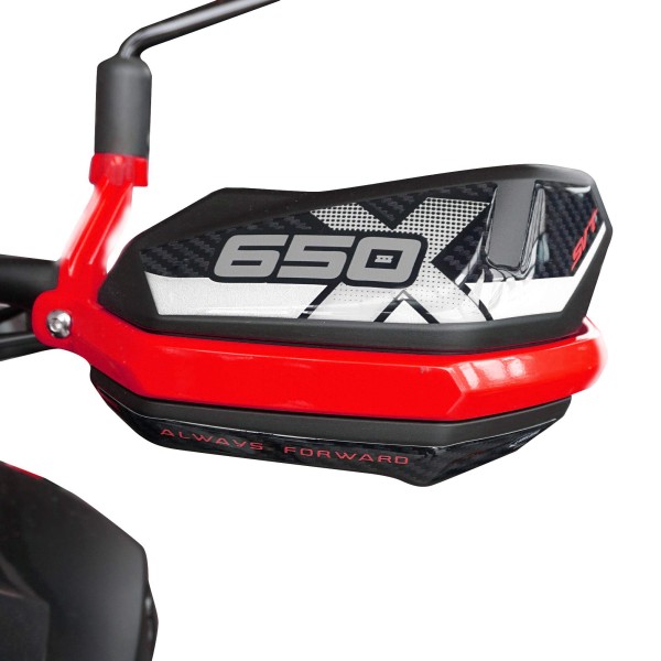 Guardamanos moto 3D Gel pegatinas compatibles con QJ Motor SVT650X 2026